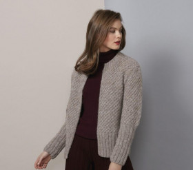 Пряжа CONCEPT by KATIA Alpaca Silver 73% альпака, 20% полиамид, 7% полиэстер - 259 бордовый серебристый