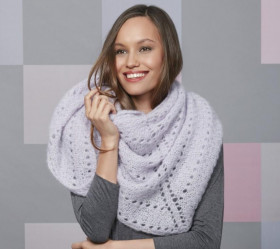 Пряжа CONCEPT by KATIA Alpaca Silver 73% альпака, 20% полиамид, 7% полиэстер - 259 бордовый серебристый
