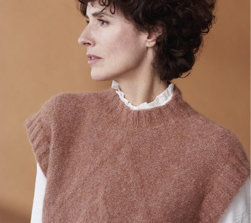 Пряжа CONCEPT by KATIA Alpaca Silver 73% альпака, 20% полиамид, 7% полиэстер - 259 бордовый серебристый