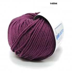 Пряжа Lana gatto MAXI SOFT  100% меринос - 14594 фиолетовый