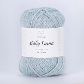 Пряжа INFINITY BABY LAMA 100% бэби лама -6511 LIGHT BLUE (светло-голубой)