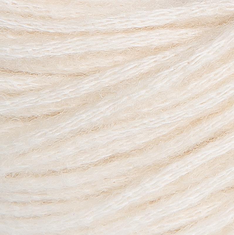 Пряжа INFINITY AQUARELLE 65% хлопок, 35% меринос - 1012  NATURE (молочный)