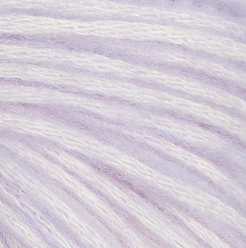Пряжа INFINITY AQUARELLE 65% хлопок, 35% меринос - 1015  ICE GRAY (жемчужный сиреневый