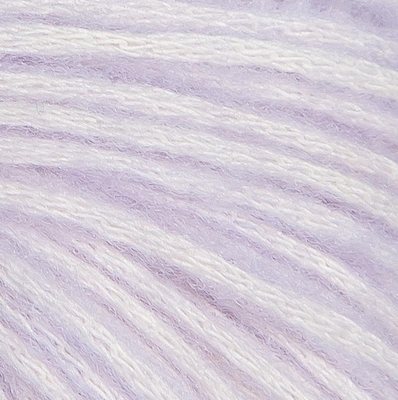 Пряжа INFINITY AQUARELLE 65% хлопок, 35% меринос - 1015  ICE GRAY (жемчужный сиреневый