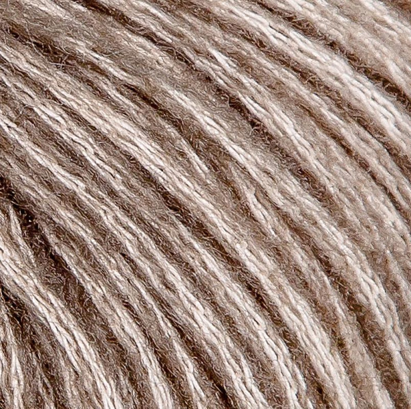 Пряжа INFINITY AQUARELLE 65% хлопок, 35% меринос - 2652  DARK BEIGE (темно-бежевый)