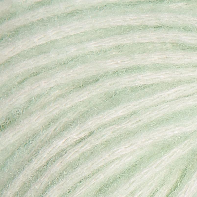 Пряжа INFINITY AQUARELLE 65% хлопок, 35% меринос - 7711  MINT (мятный)