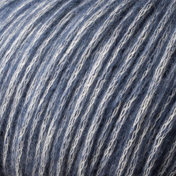 Пряжа INFINITY AQUARELLE 65% хлопок, 35% меринос - 6052 JEANS BLUE (синий джинс)