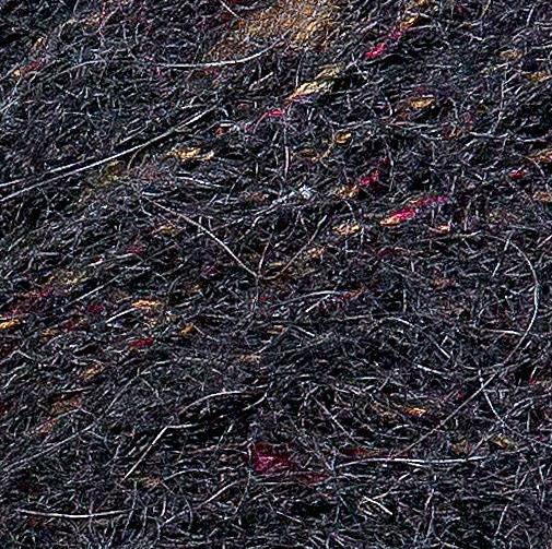 Твидовая пряжа INFINITY TWEED 40% бэби альпака, 8% мериносовая шерсть, 32% вискоза, 20% полиамид - 1099  BLACK (черный)