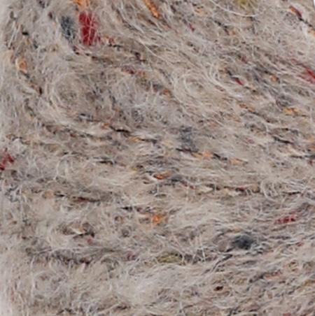 Твидовая пряжа INFINITY TWEED 40% бэби ал ьпака, 8% мериносовая шерсть, 32% вискоза, 20% полиамид 2544  LIGHT BEIGE (светло-бежевый)