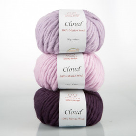 Пряжа INFINITY CLOUD 100% мериносовая шерсть - 4131 (бордовый)