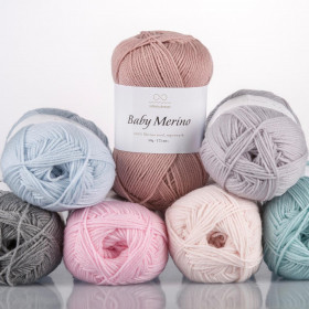 Пряжа INFINITY BABY MERINO (100% меринос) - 2537 DARK CURRY (карри)