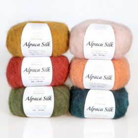 Пряжа INFINITY ALPACA SILK 77% альпака, 23% шелк - 2650 BEIGE (бежевый)