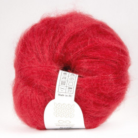 Пряжа INFINITY SILK MOHAIR (75% супер кид мохер, 25% шелк) - 4554 (красный)