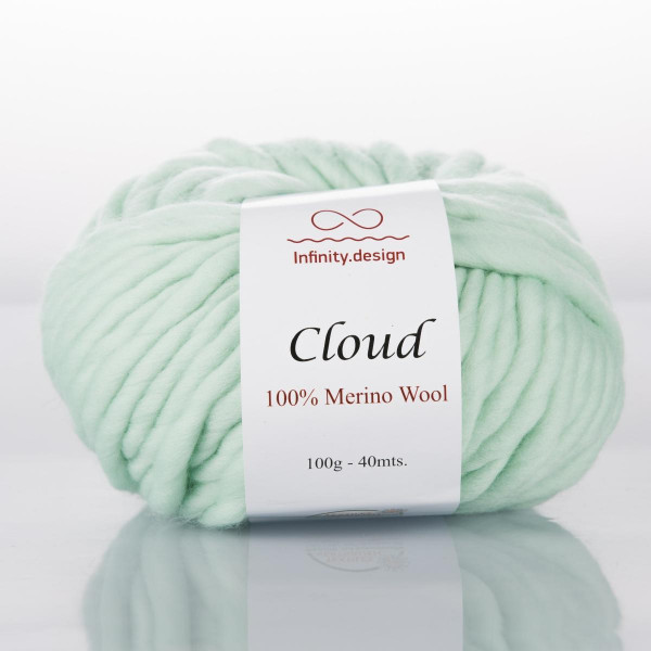 Пряжа INFINITY CLOUD 100% мериносовая шерсть - 8361 (мятный)