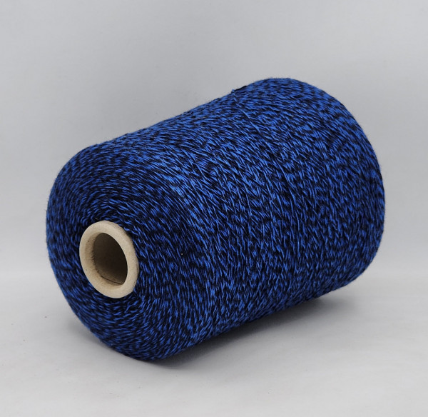 Пряжа LINSIEME Cashmere yarns артикул Batik 2/15 (10% кашемир, 40% меринос, 30% вискоза, 20% п/а) - 05 синия рябой