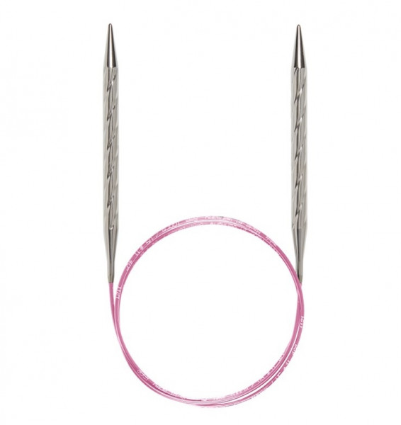 Спицы металлические круговые  ADDI UNICORN, №4, 60 СМ
