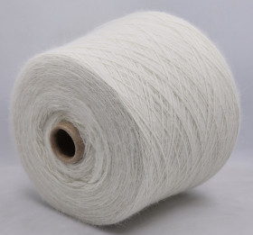 Пряжа FILAMORE art. ANGORABEL 2/10 (80% ангора spyke, 20% меринос) - 7298 кремовый
