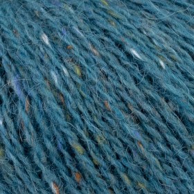 Твидовая пряжа INFINITY NORDIC TWEED (50% мериносовая шерсть, 30% альпака, 20% вискоза) - 6554 PETROL