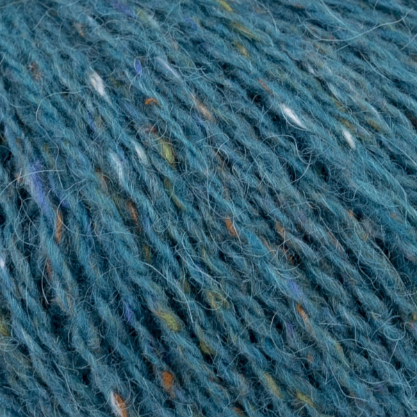 Твидовая пряжа INFINITY NORDIC TWEED (50% мериносовая шерсть, 30% альпака, 20% вискоза) - 6554 PETROL