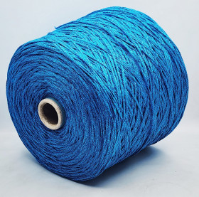 Пряжа FILAMORE COTONE LUREX 160 (80% хлопок. 20% люрекс) - 2194 ярко-голубой