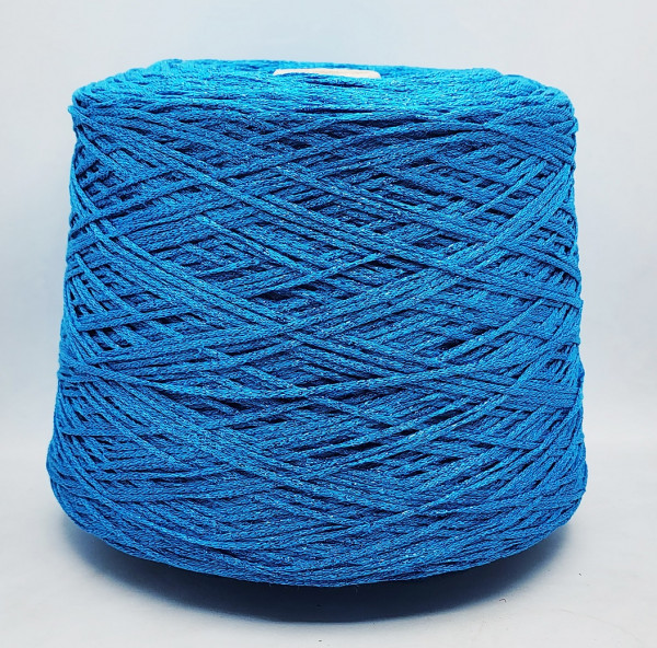 Пряжа FILAMORE COTONE LUREX 160 (80% хлопок. 20% люрекс) - 2194 ярко-голубой