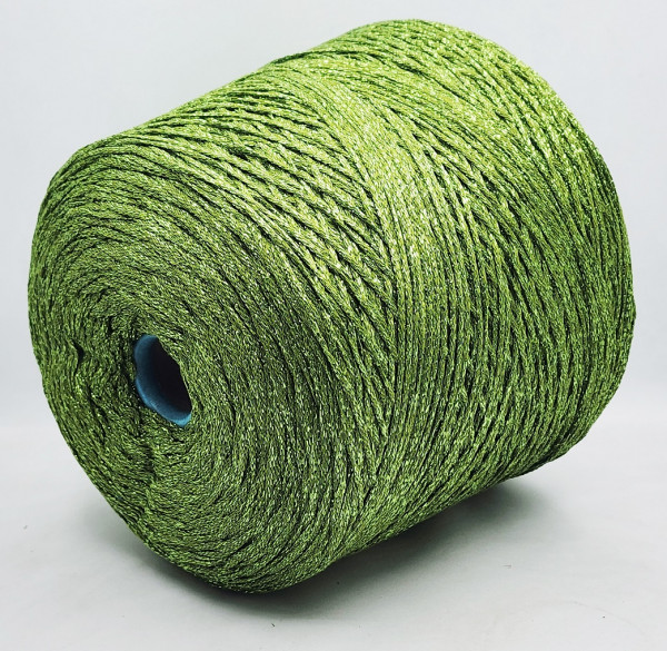 Пряжа FILAMORE COTONE LUREX 160 (80% хлопок. 20% люрекс) - 7794 оливковый