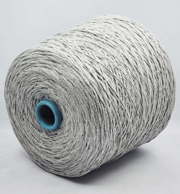 Пряжа FILAMORE COTONE LUREX 160 (80% хлопок. 20% люрекс) - 7955 серо-бежевый