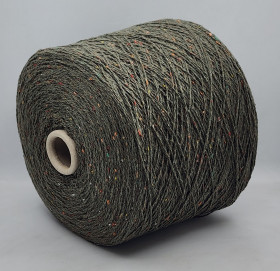 Пряжа G&G FILATI TWEEDWOOL 350 (70% меринос, 30% шелк) - 04 хвойный