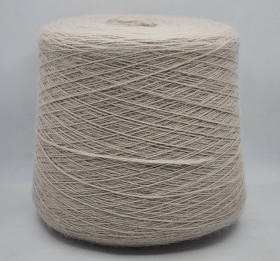 Пряжа Luxury Selection by Ri.Go art.Fluffy Alpaca  (70% меринос, 30% альпака) - цвет 1501 холодный бежевый