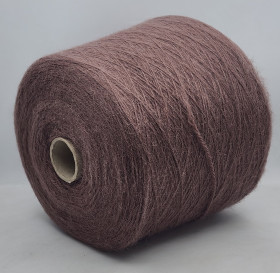 Пряжа Luxury Selection by Ri.Go art.Fluffy Alpaca  (70% меринос, 30% альпака) - цвет 4522 терракотовый
