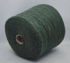 Пряжа Luxury Selection by Ri.Go art.Fluffy Alpaca  (70% меринос, 30% альпака) - цвет 4525 хвоя