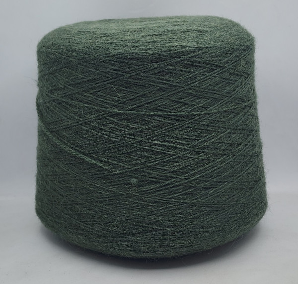 Пряжа Luxury Selection by Ri.Go art.Fluffy Alpaca  (70% меринос, 30% альпака) - цвет 4525 хвоя