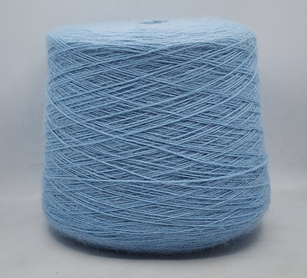 Пряжа Luxury Selection by Ri.Go art.Fluffy Alpaca  (70% меринос, 30% альпака) - цвет 1507 светло-голубой