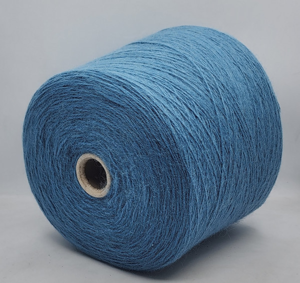 Пряжа Luxury Selection by Ri.Go art.Fluffy Alpaca  (70% меринос, 30% альпака) - цвет 1508 голубой