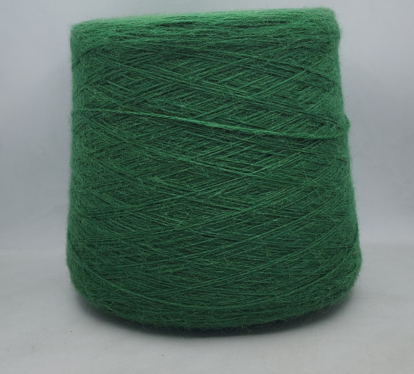 Пряжа Luxury Selection by Ri.Go art.Fluffy Alpaca  (70% меринос, 30% альпака) - цвет 1511 зеленый