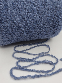 Пряжа G&G Filati BOUCLE 300 (70% меринос 30% шелк) - серо-голубой