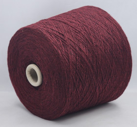 Пряжа Loro Piana COARSEHAIR 2/11 (100% кашемир) - 04 бордовый меланж