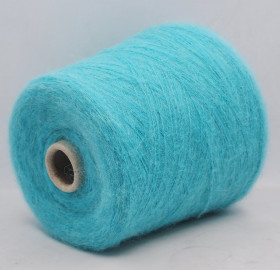 Пряжа The Italian Art of Yarn art. MATILDA 1/20000 ( 67% суперкидмохер, 33% нейлон) - 01 голубой