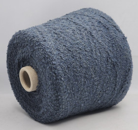 Пряжа G&G Filati BOUCLE 300 (70% меринос 30% шелк) - серый