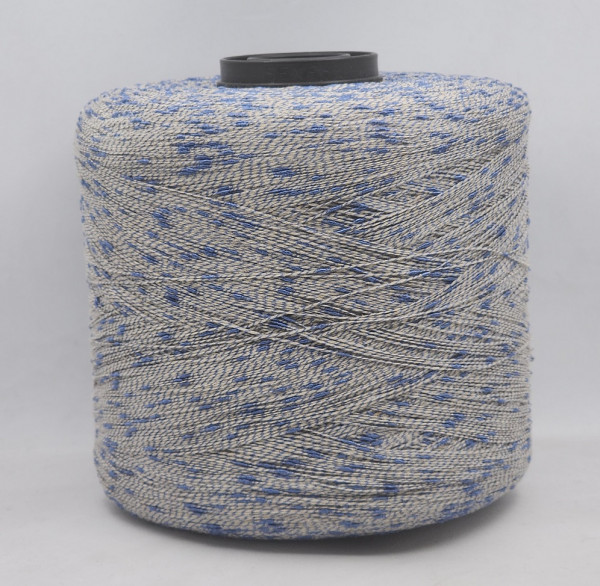 Пряжа The Italian Art of Yarn art. Nodino 1/7000 (38% хлопок, 38% конопля, 24% вискоза) 03 голубой