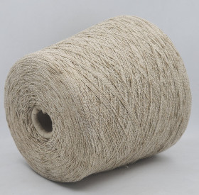 Пряжа The Italian Art of Yarn art. Nodino 1/7000 (38% хлопок, 38% конопля, 24% вискоза) 06 бежевый