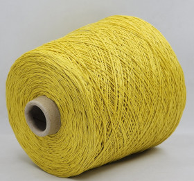 Пряжа PURA LANA ITALIA LINO SOFT 240 (100% лен) - 09 желтый