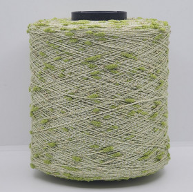 Пряжа The Italian Art of Yarn art. PENELOPE (50% шерсть, 25% хлопок, 25% люрекс) 02 - салатовый