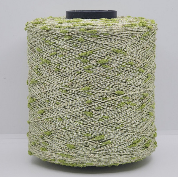 Пряжа The Italian Art of Yarn art. PENELOPE (50% шерсть, 25% хлопок, 25% люрекс) 02 - салатовый