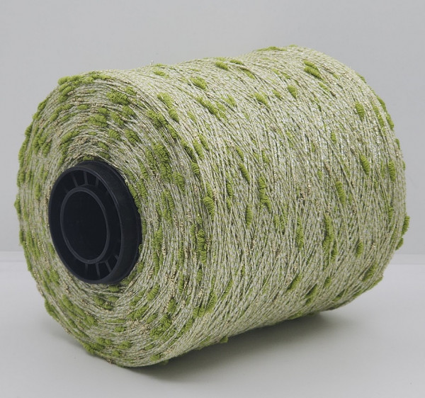 Пряжа The Italian Art of Yarn art. PENELOPE (50% шерсть, 25% хлопок, 25% люрекс) 02 - салатовый