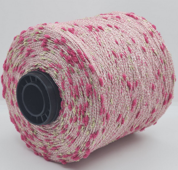 Пряжа The Italian Art of Yarn art. PENELOPE (50% шерсть, 25% хлопок, 25% люрекс) 06 - розовый