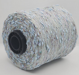 Пряжа The Italian Art of Yarn art. PENELOPE (50% шерсть, 25% хлопок, 25% люрекс) 13 бледно-голубой