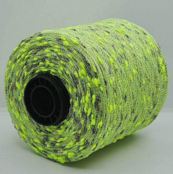 Пряжа The Italian Art of Yarn art. PENELOPE (50% шерсть, 25% хлопок, 25% люрекс) 19 - желтый неоновый