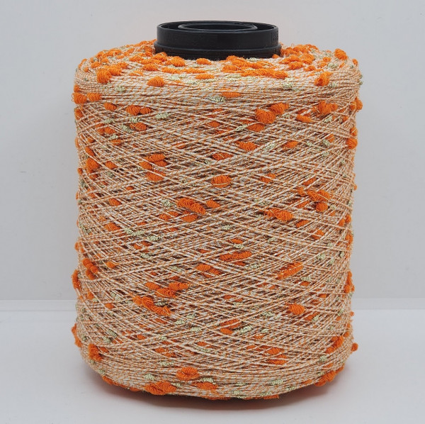 Пряжа The Italian Art of Yarn art. PENELOPE (50% шерсть, 25% хлопок, 25% люрекс) 22 - оранжевый
