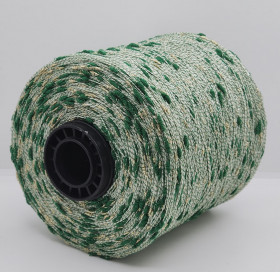 Пряжа The Italian Art of Yarn art. PENELOPE (50% шерсть, 25% хлопок, 25% люрекс) 24 - зеленый